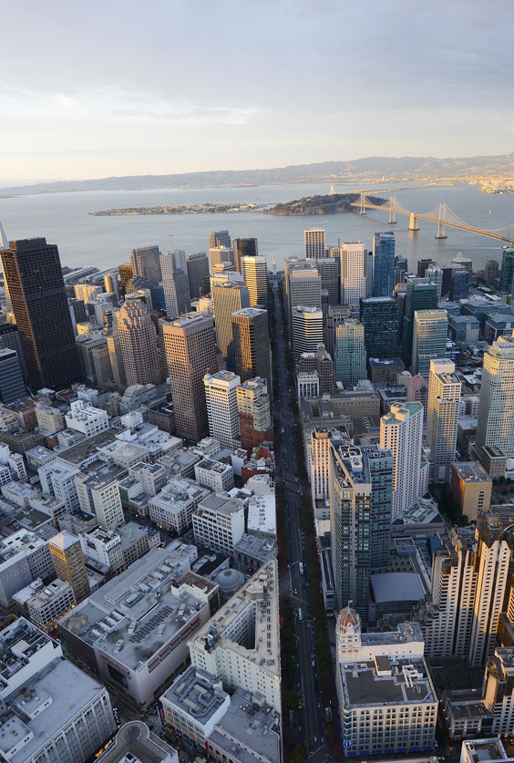 Aerial of Downtown