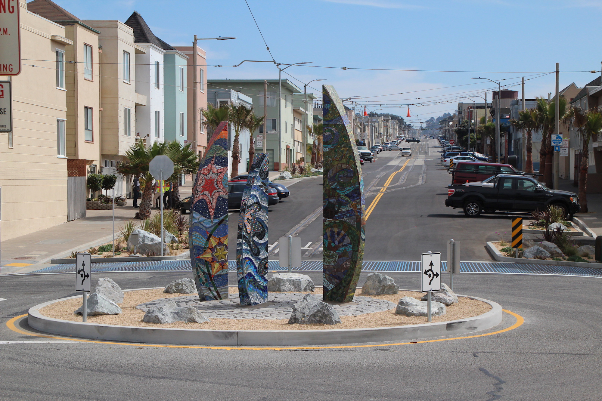 Recently Completed Taraval Streetscape Project