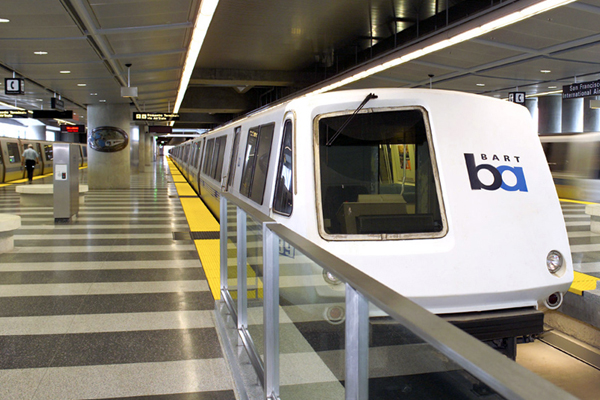 BART at SFO Station