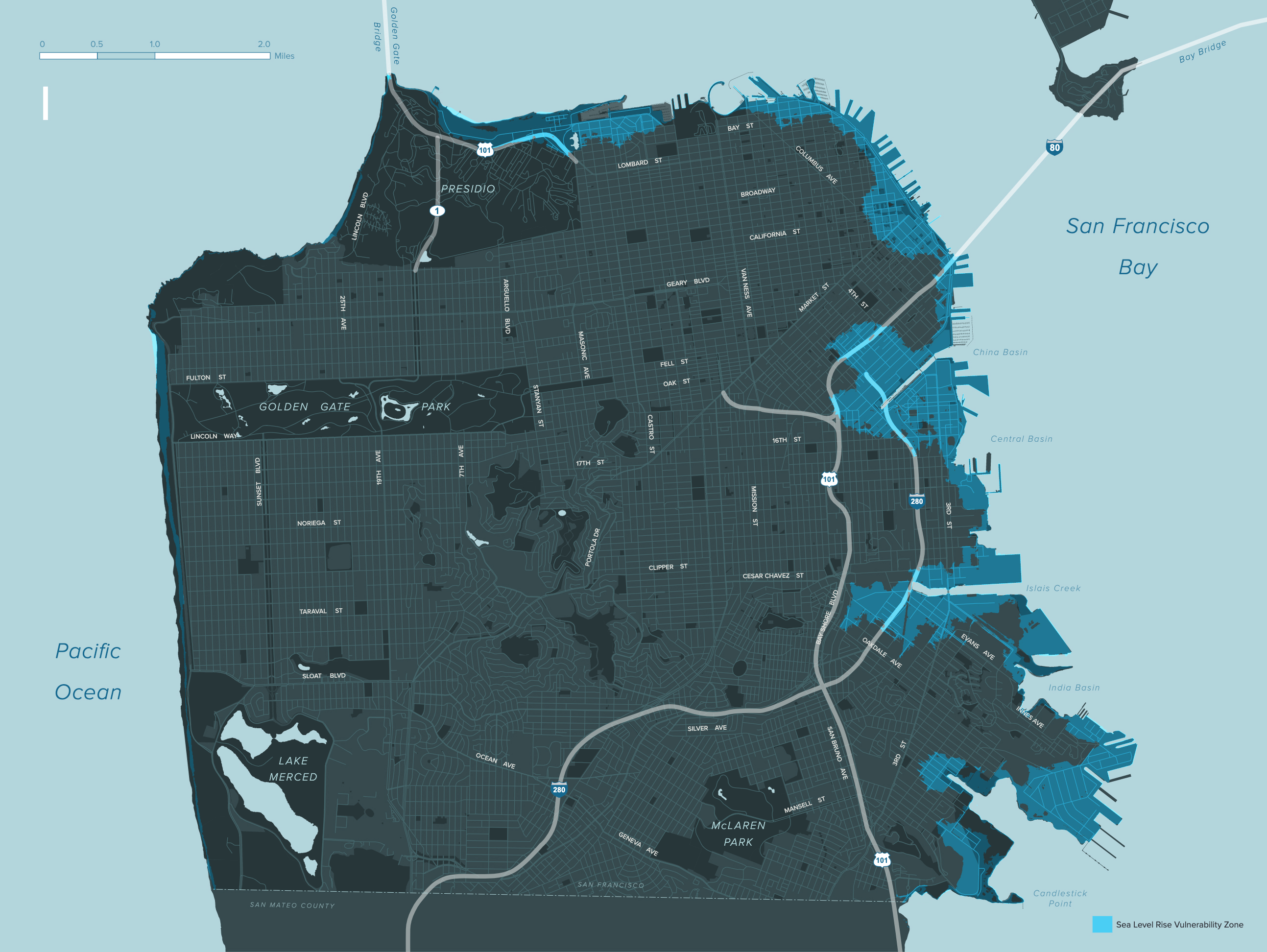 Sea Level Rise Vulnerability Zone