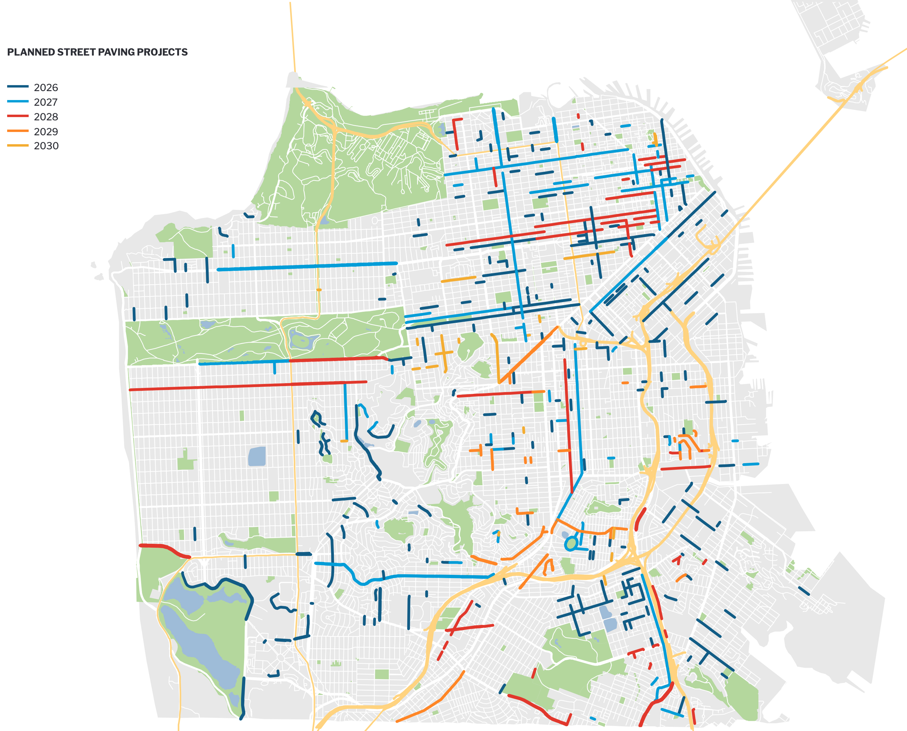 Planned Street Paving Projects