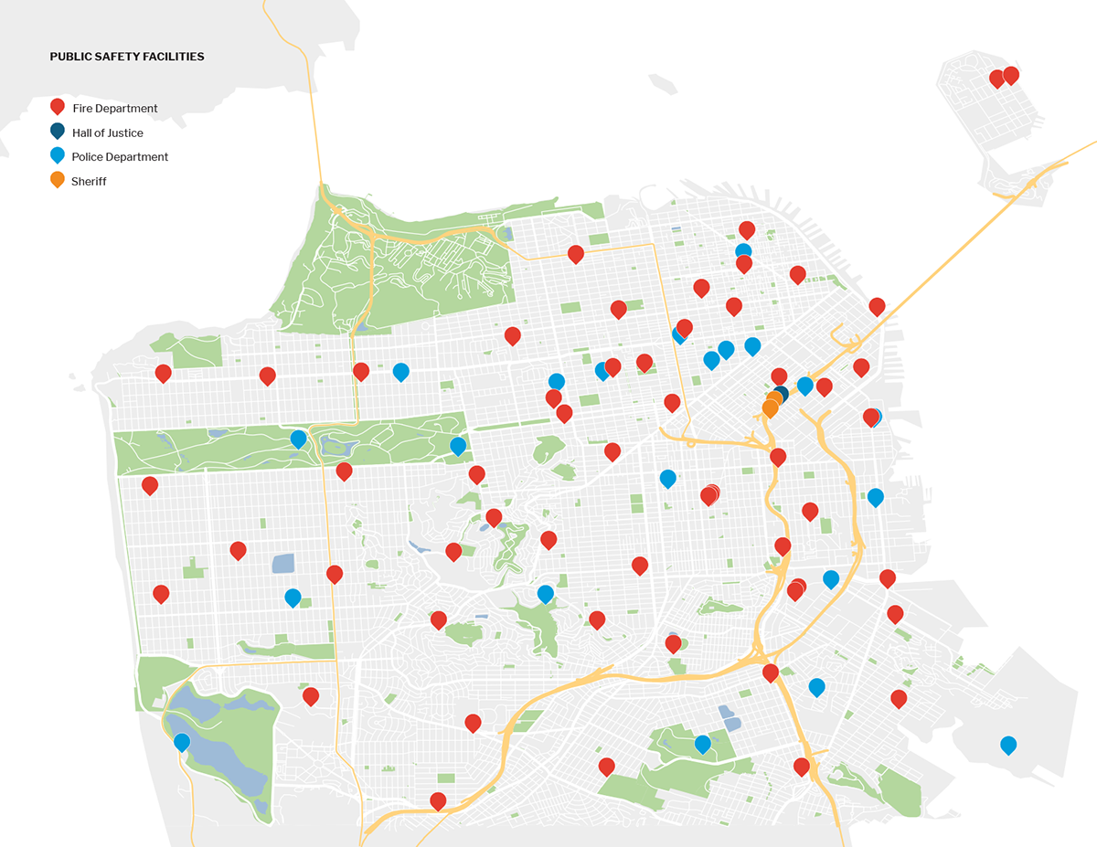 Public Safety Facilities Map