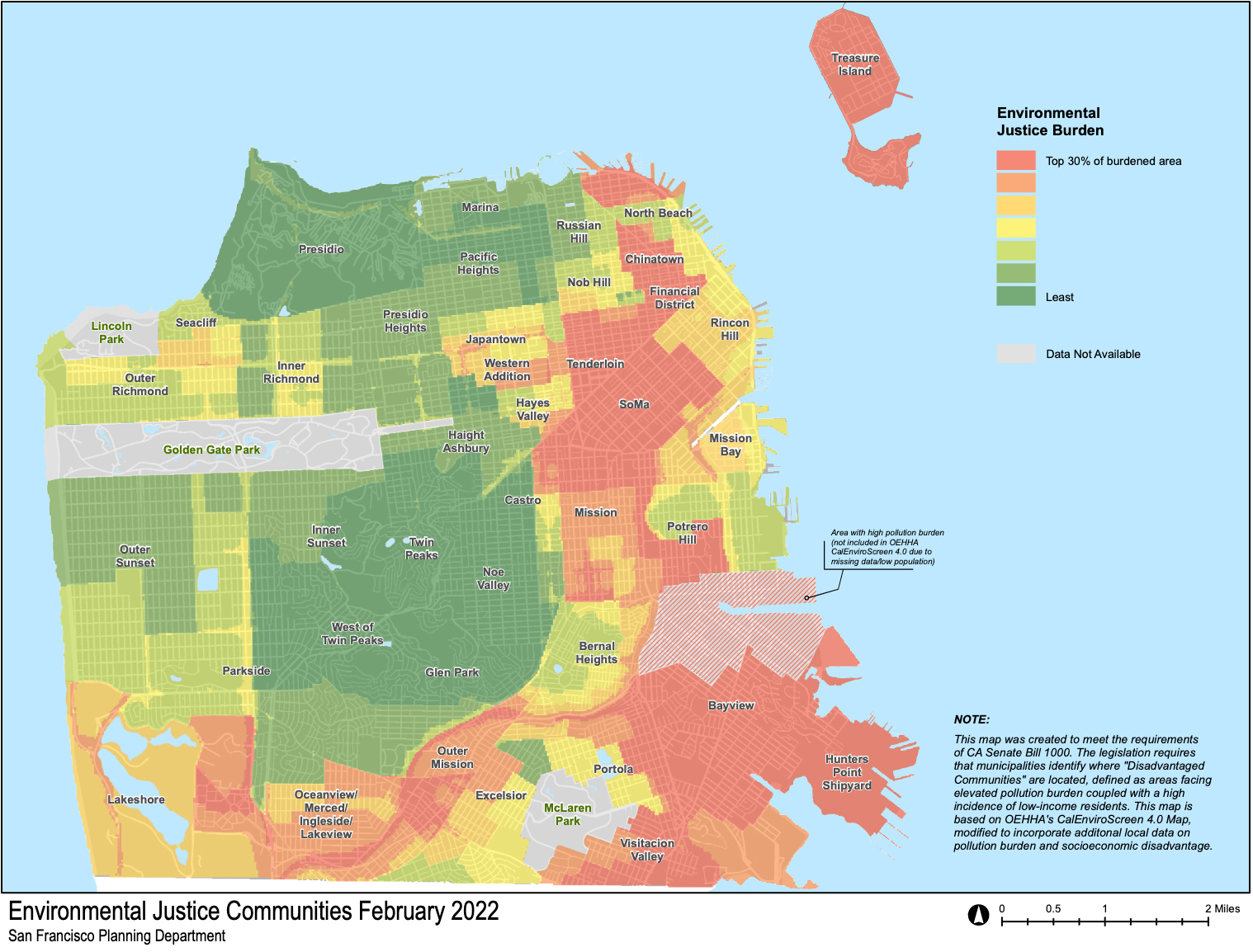 Environmental Justice Communities - February 2022