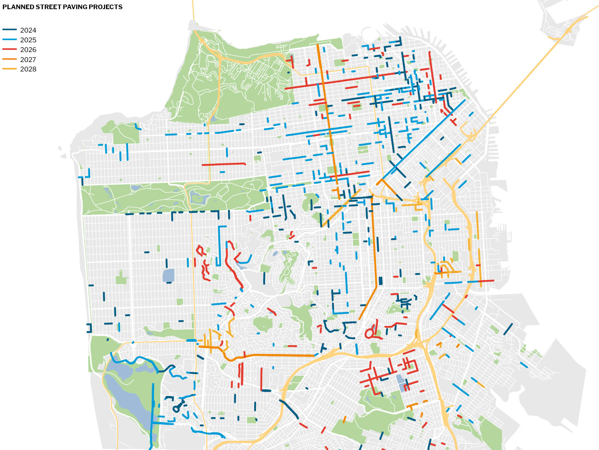 planned paving street projects