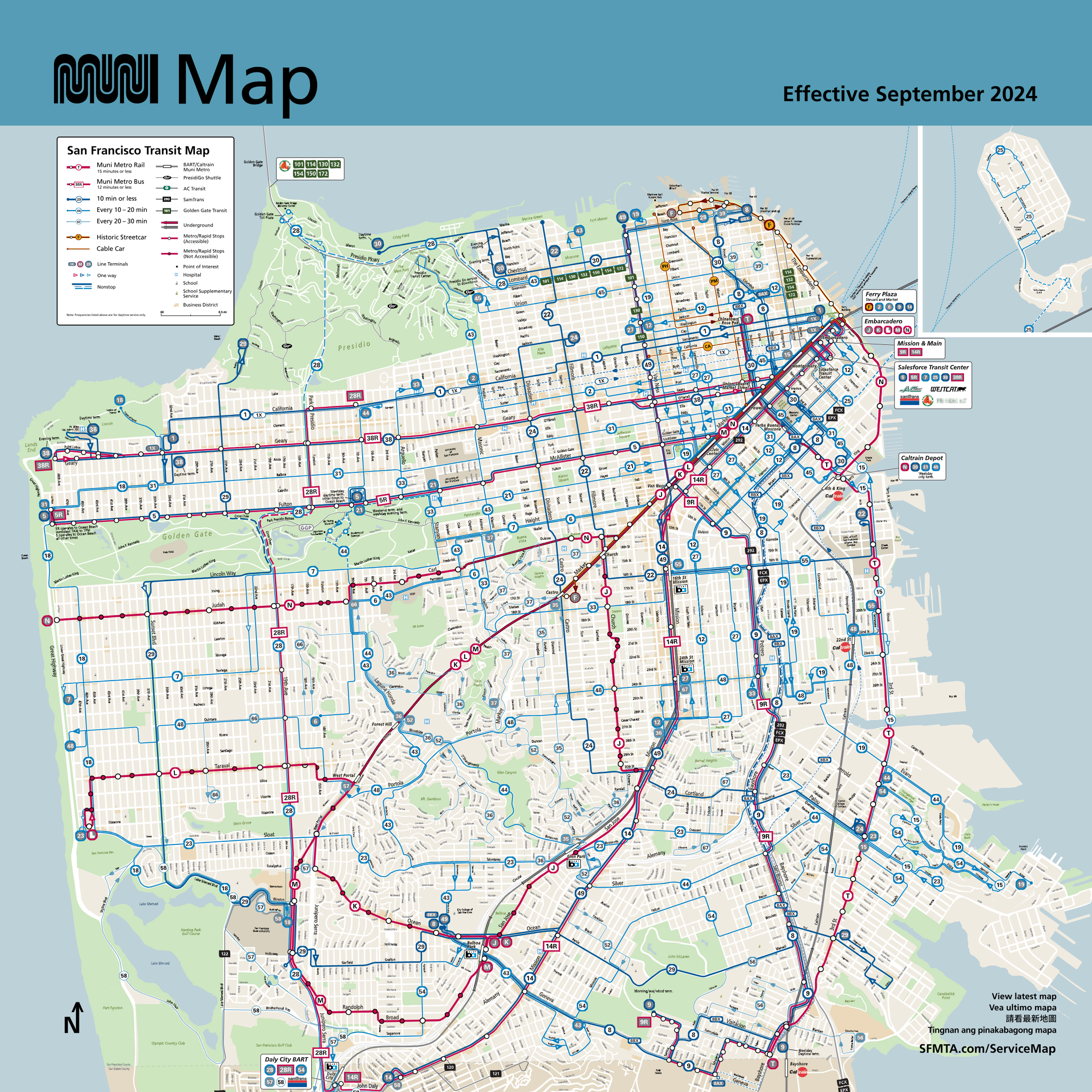 SFMTA Map